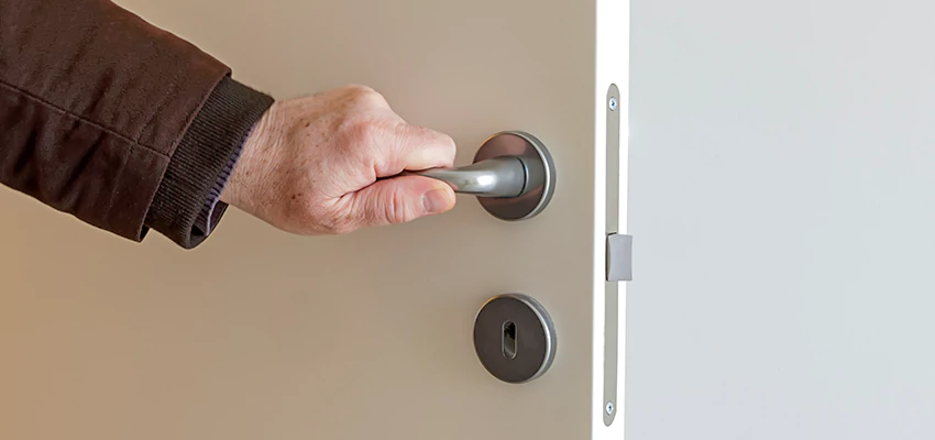 Restroom Locks Privacy Bolt Installation in West Whittier-Los Nietos, California